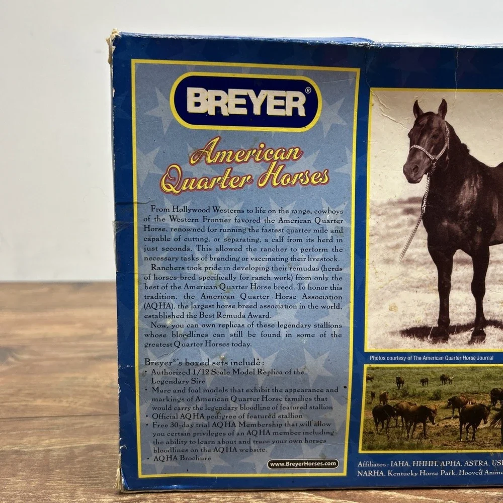 Vintage Breyer #750602 American Quarter Horses Poco Bueno Family New‎ 2007